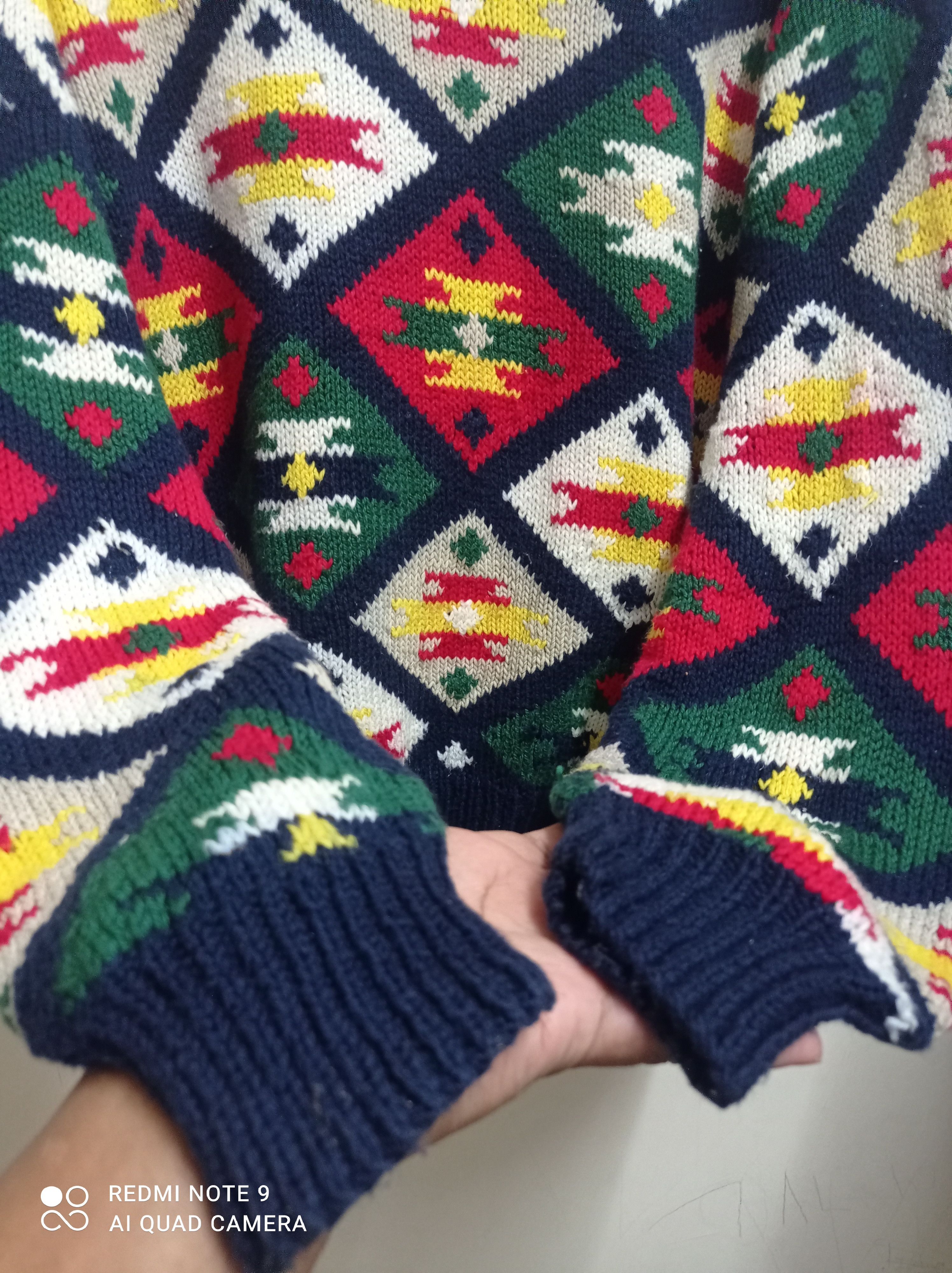 Coogi × Japanese Brand Vintage Cesarani Handmade knitted colourful coogi style Size US L / EU 52-54 / 3 - 7 Thumbnail