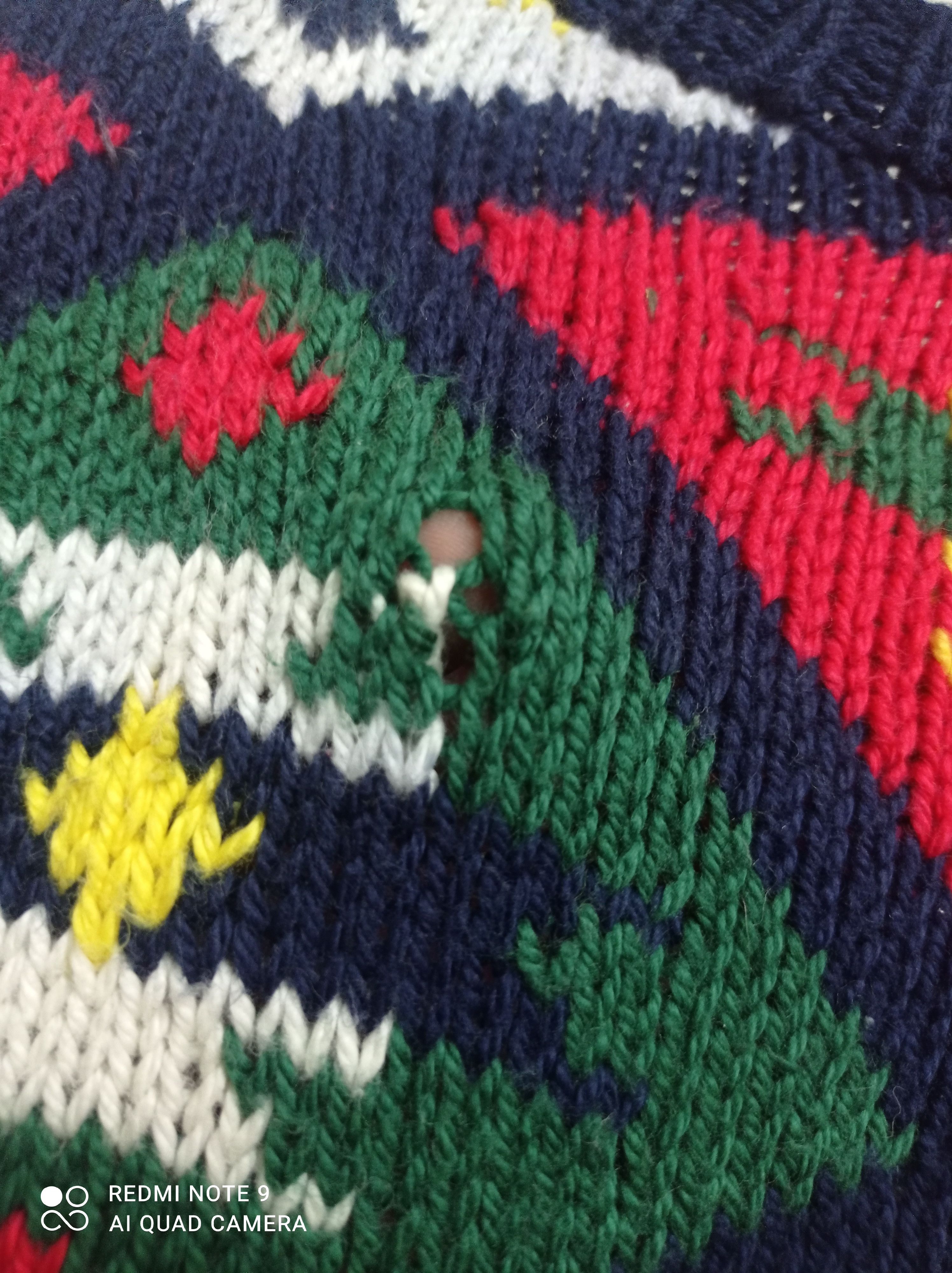 Coogi × Japanese Brand Vintage Cesarani Handmade knitted colourful coogi style Size US L / EU 52-54 / 3 - 11 Thumbnail