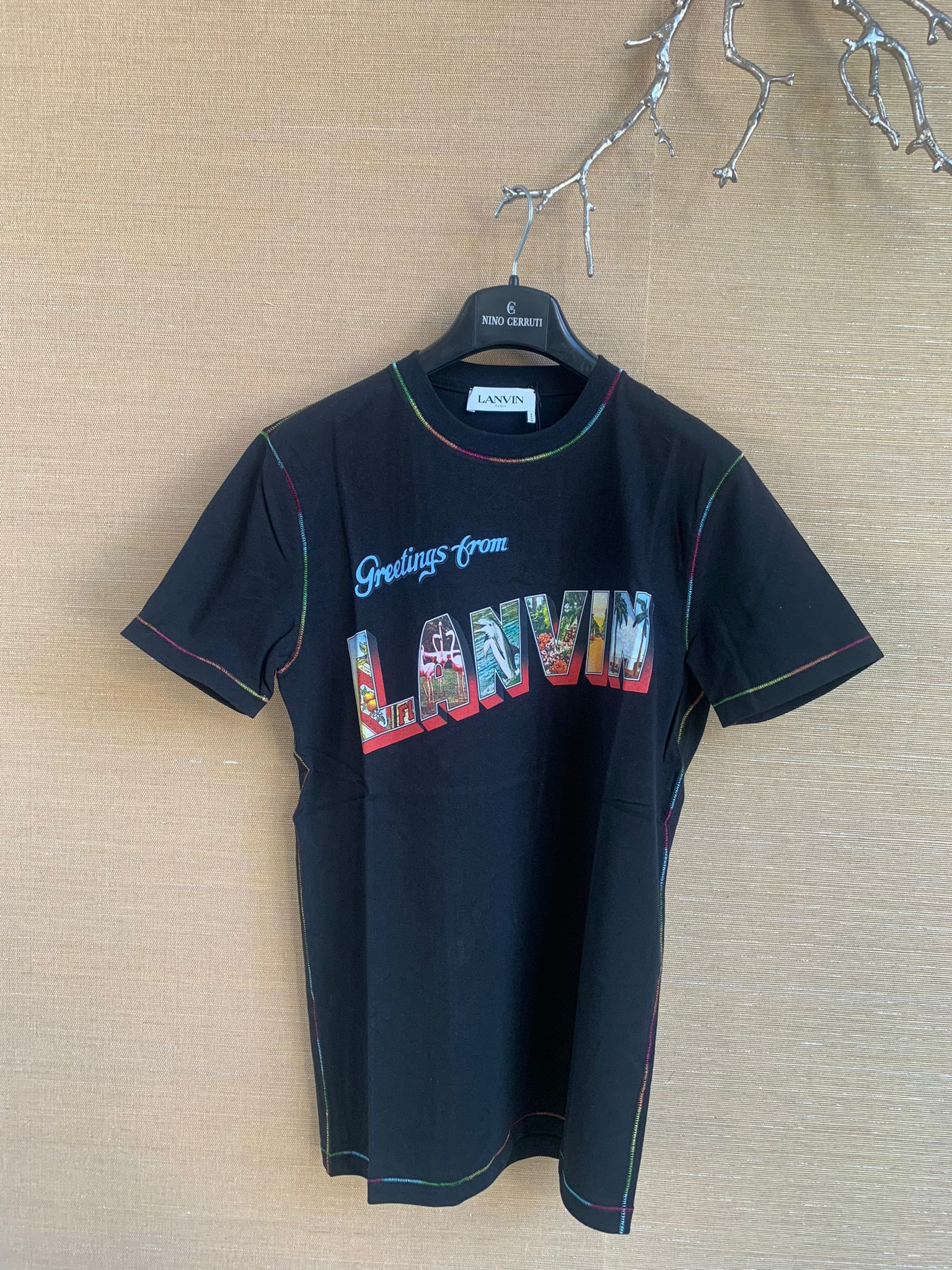 Lanvin Greetings from Lanvin Tee, SS Size US S / EU 44-46 / 1 - 3 Thumbnail