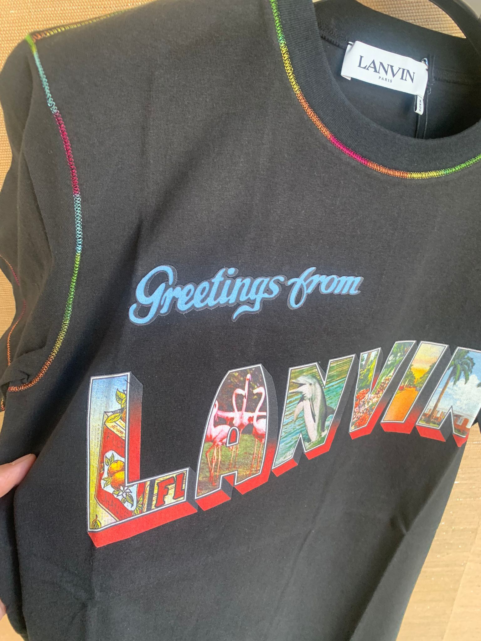 Lanvin Greetings from Lanvin Tee, SS Size US S / EU 44-46 / 1 - 7 Thumbnail