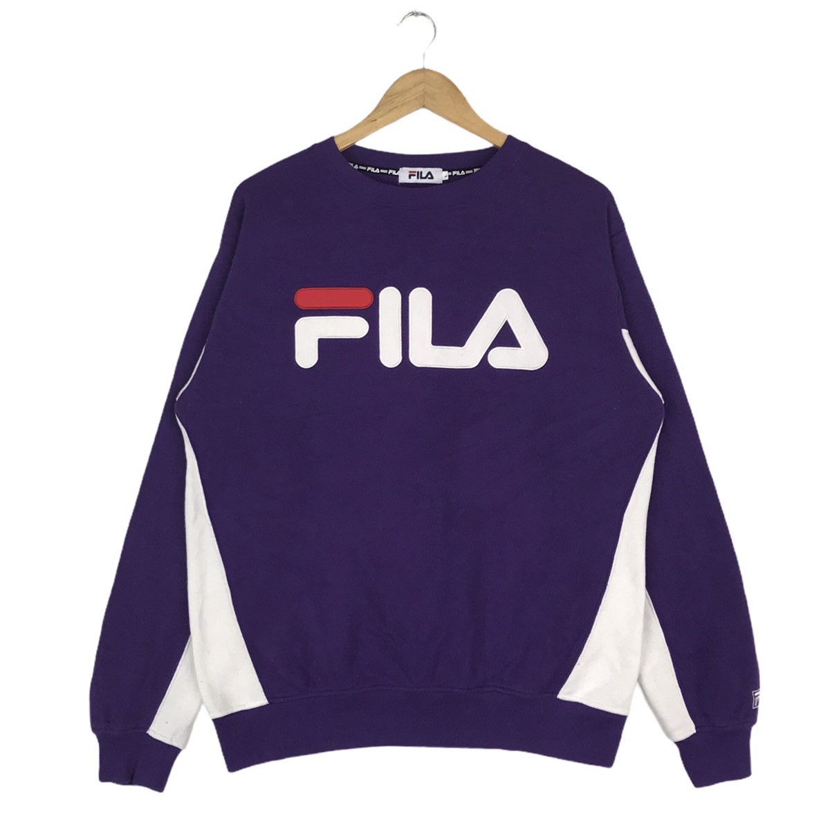 Fila Vintage Fila Sweatshirt Size US L / EU 52-54 / 3 - 1 Thumbnail