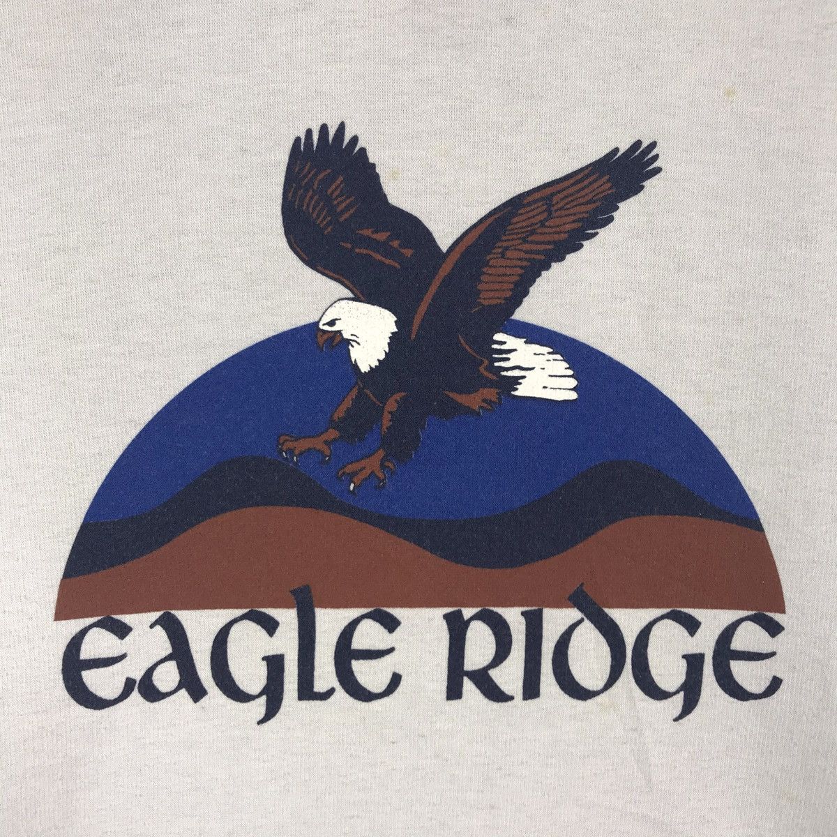 Vintage Vintage Eagle Ridge Hoodie Pullover Sweatshirt Size US XL / EU 56 / 4 - 4 Thumbnail