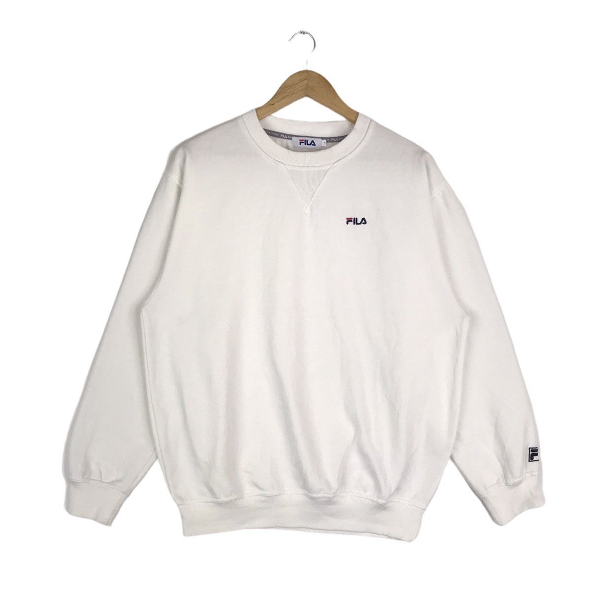 Fila Vintage Fila Essentials Sweatshirt Size US L / EU 52-54 / 3 - 1 Thumbnail