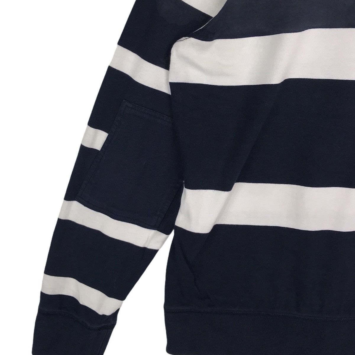 Nautica Nautica Sailing Stripe Half Zipper Sweatshirt Size US L / EU 52-54 / 3 - 5 Thumbnail