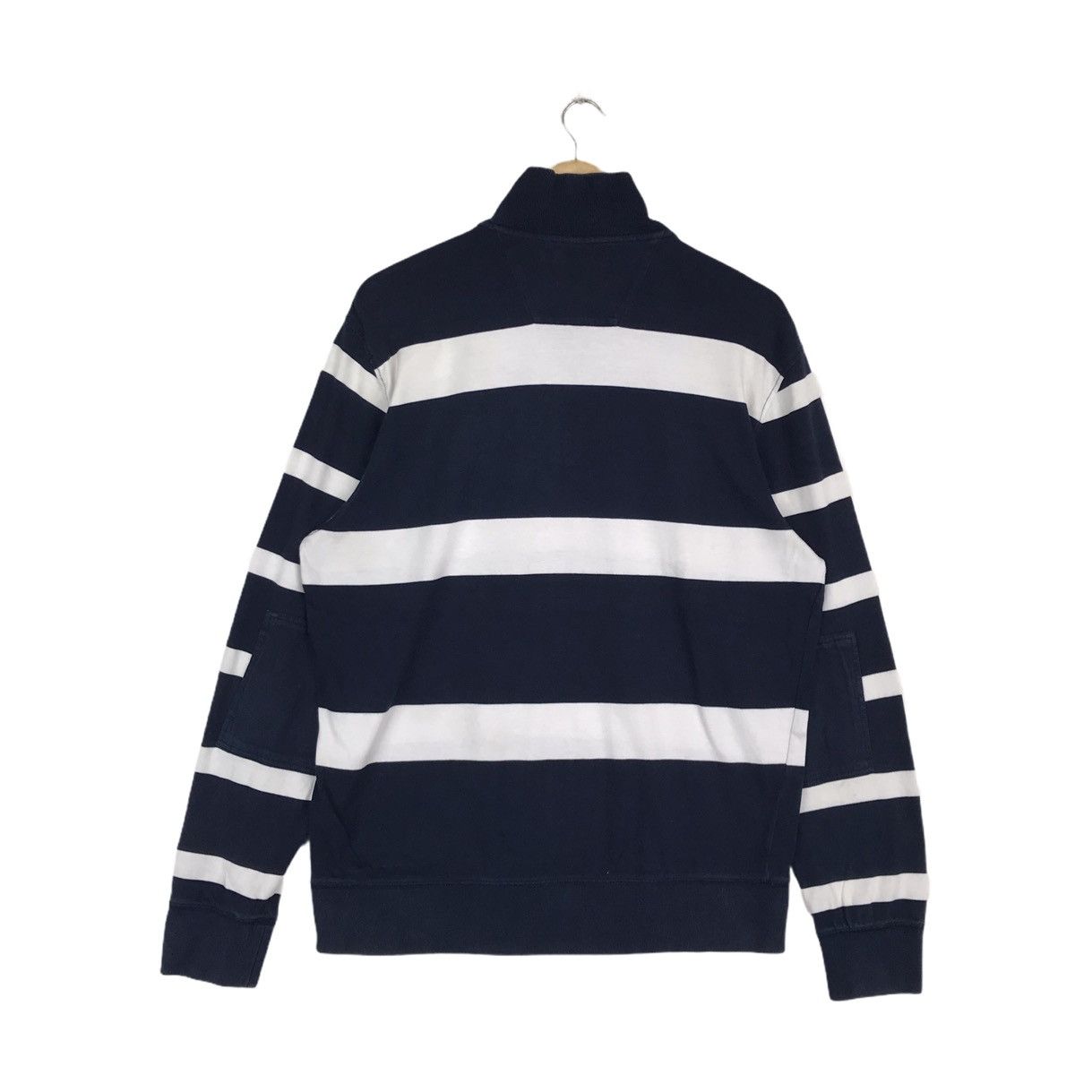Nautica Nautica Sailing Stripe Half Zipper Sweatshirt Size US L / EU 52-54 / 3 - 4 Thumbnail