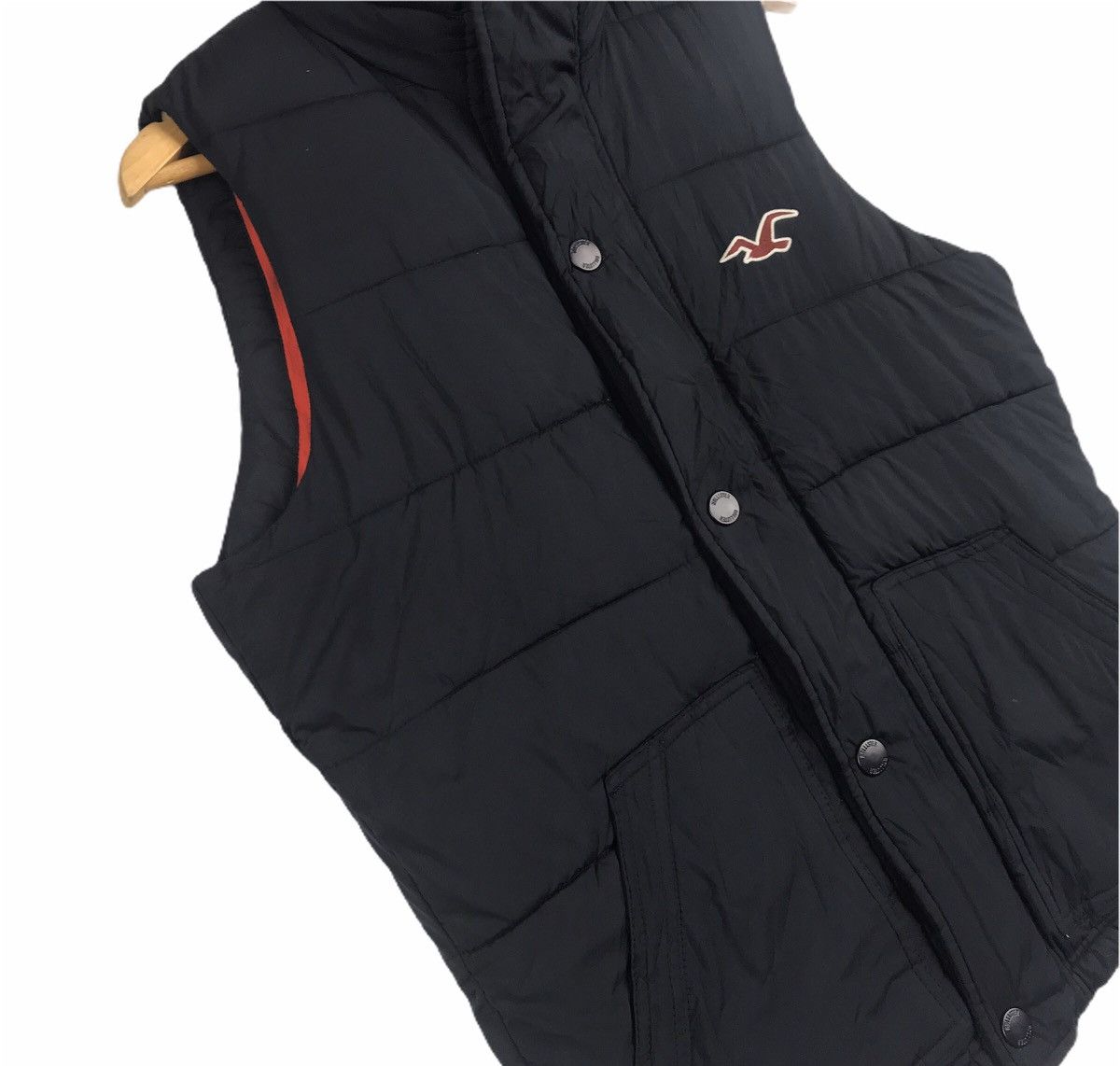 Hollister Hollister California Sleeveless Zip Up Puffer Jacket Size US S / EU 44-46 / 1 - 3 Thumbnail
