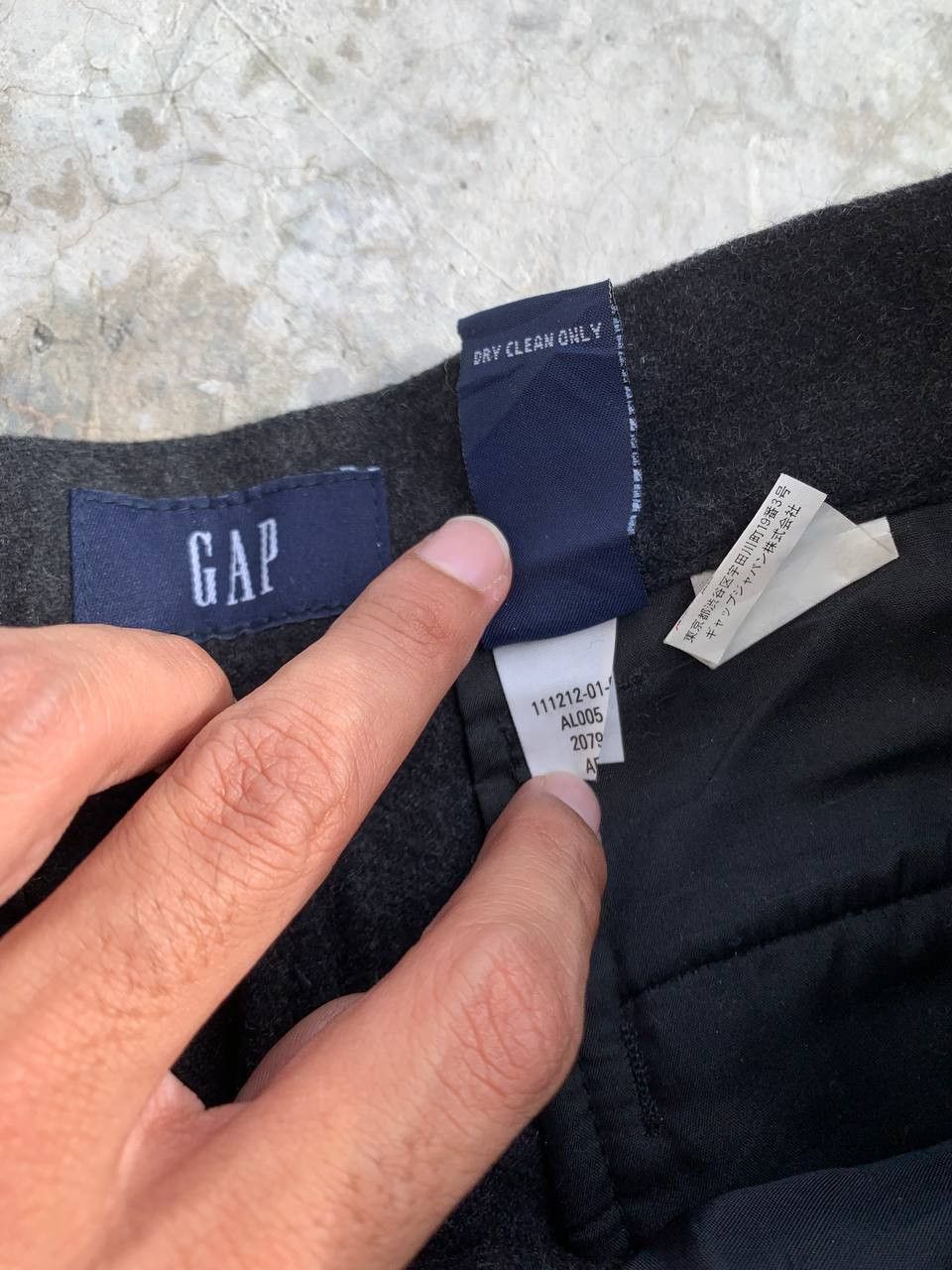 Gap Vintage GAP Baggy Wool Cargos Size US 29 - 7 Thumbnail