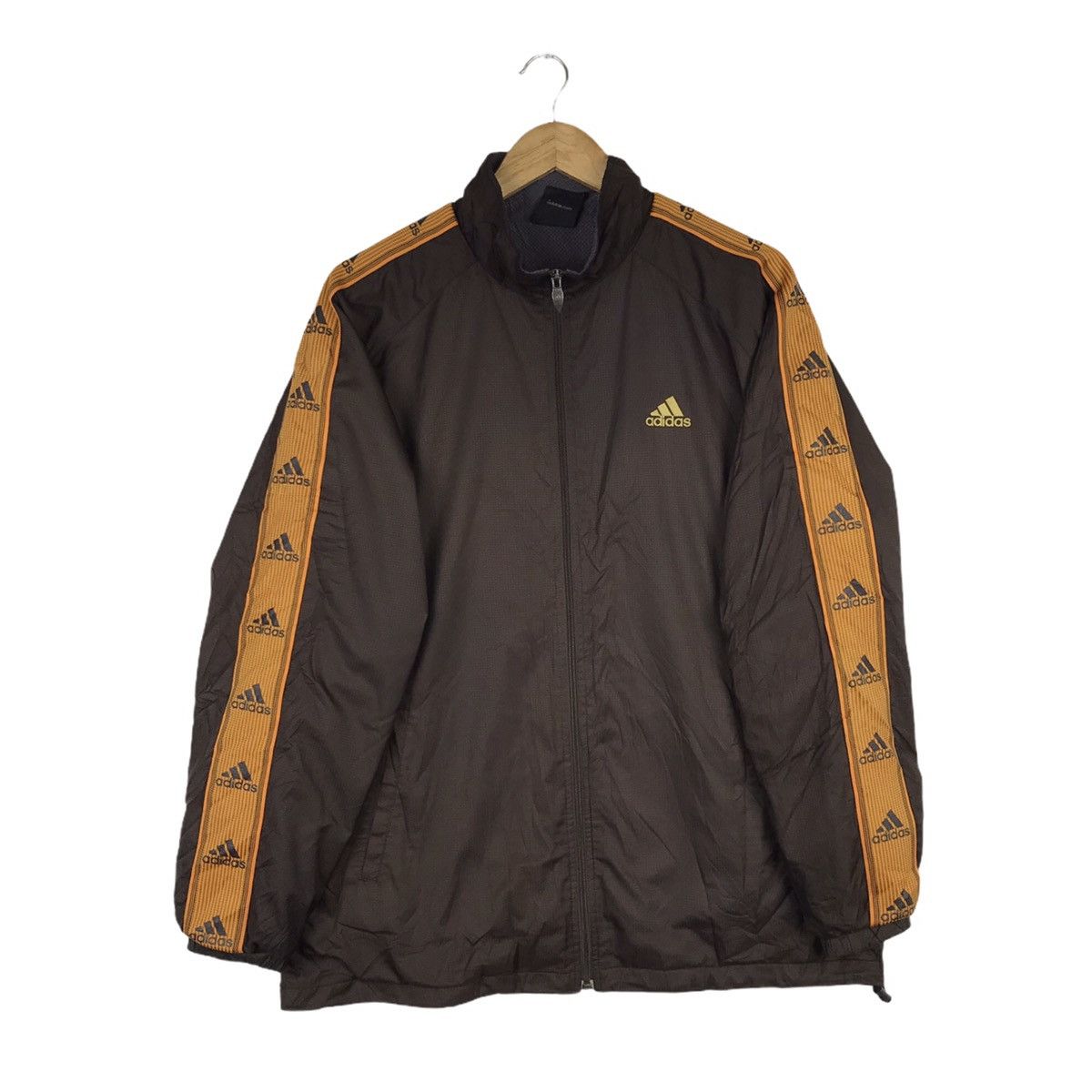 Adidas Vintage Adidas Equipment Side Tape Windbreaker Jacket Grailed
