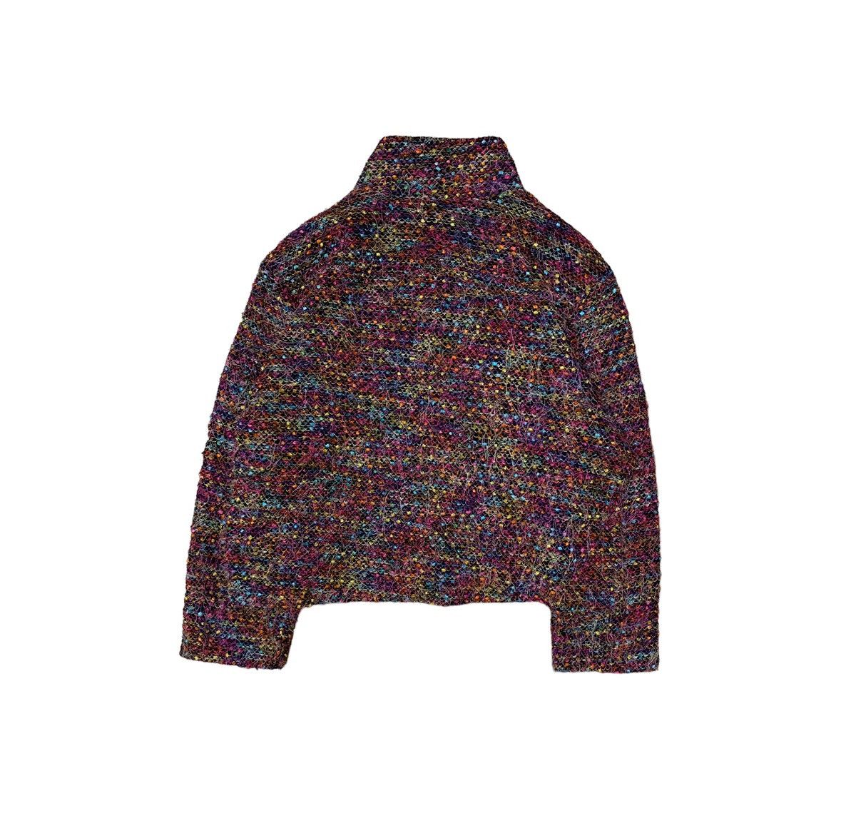 Japanese Brand Rare Lascolinas Classic Tweed Jacket Chanel Tweed Style Size M / US 6-8 / IT 42-44 - 6 Thumbnail
