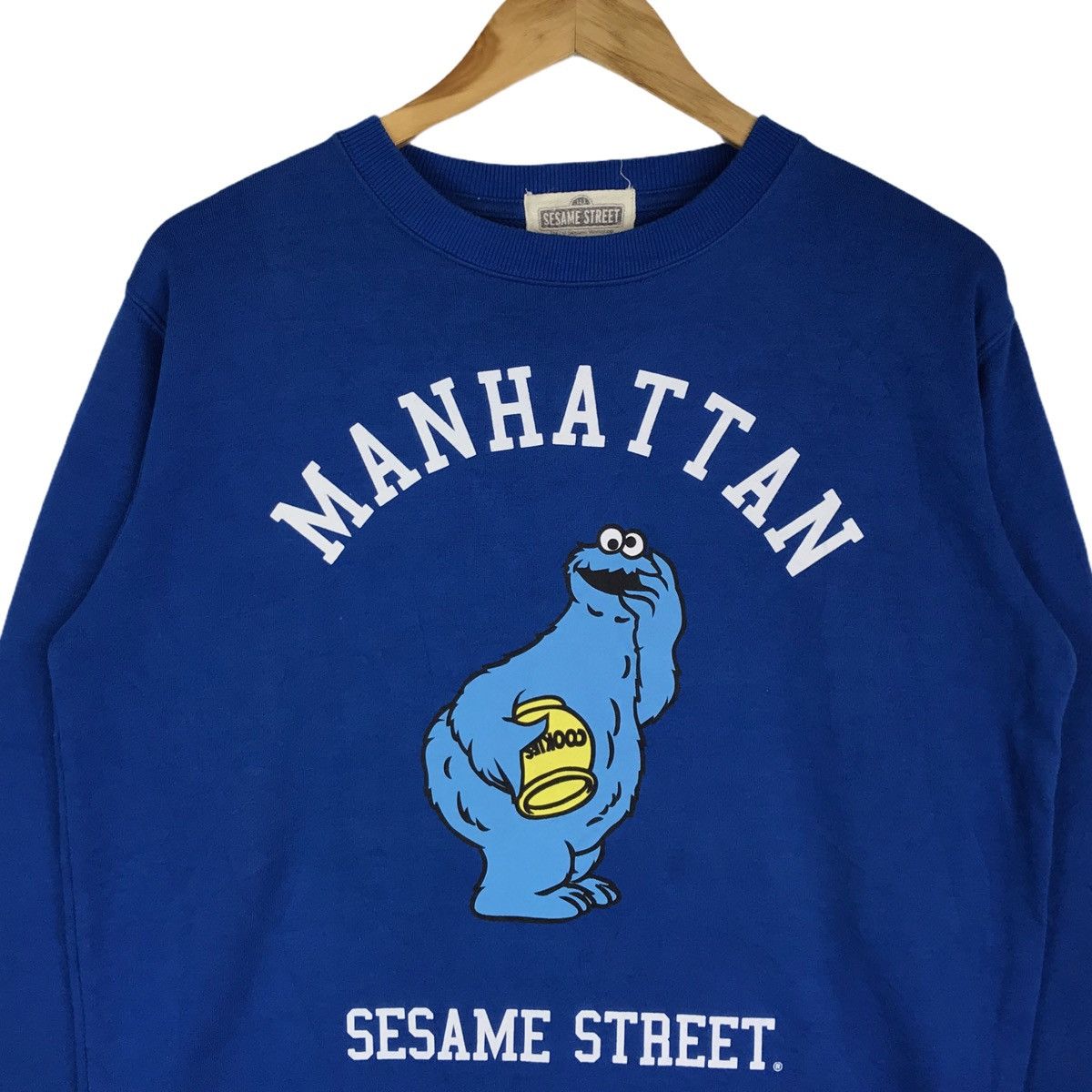 Cartoon Network Sesame Street Crewneck Sweatshirt Size US M / EU 48-50 / 2 - 3 Thumbnail