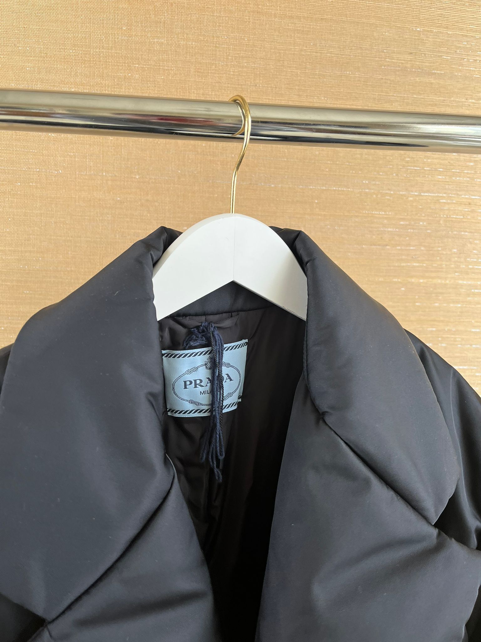 Prada o1rshd1 Blazer Puffa Jacket in Black Size M / US 6-8 / IT 42-44 - 4 Thumbnail