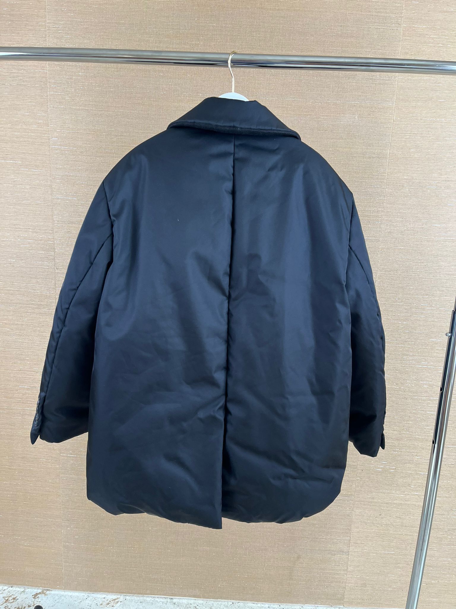 Prada o1rshd1 Blazer Puffa Jacket in Black Size M / US 6-8 / IT 42-44 - 17 Thumbnail