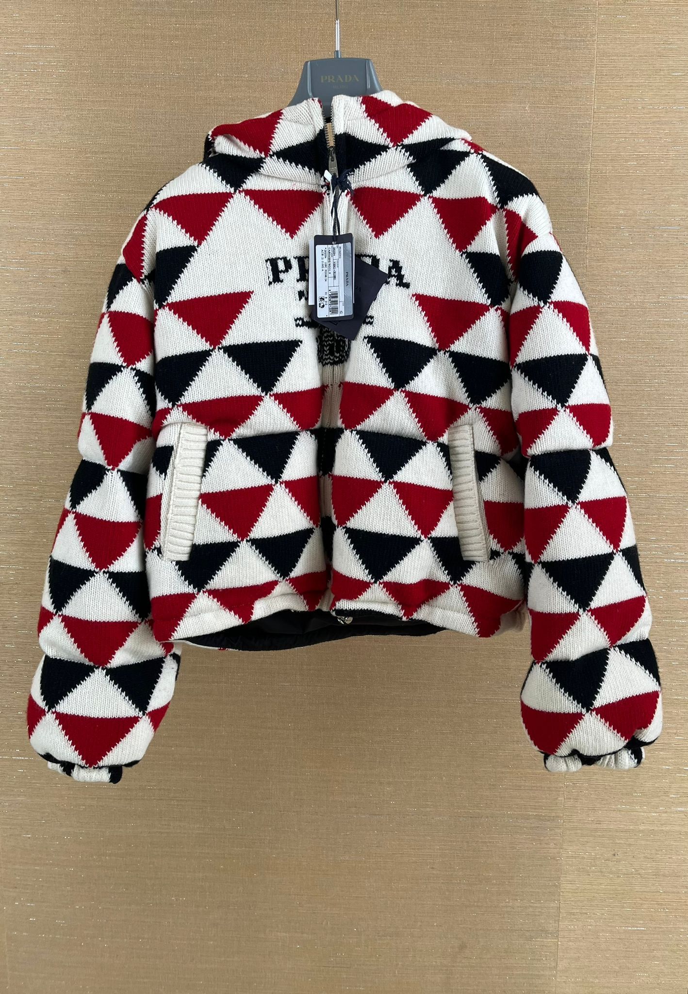 Prada o1rshd1 Blazer Puffa Jacket in Multicolor Size M / US 6-8 / IT 42-44 - 3 Thumbnail