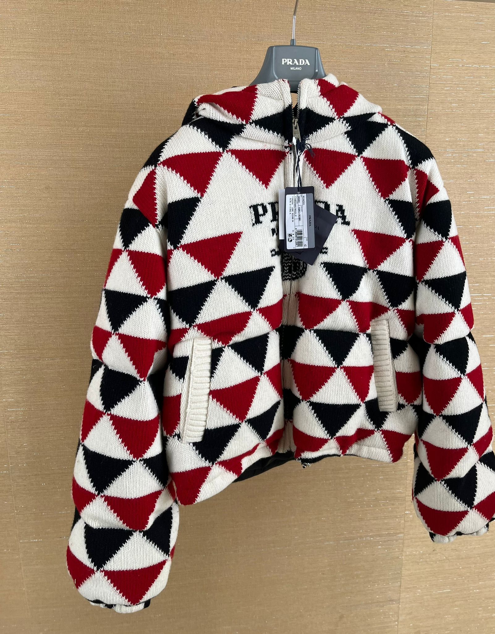 Prada o1rshd1 Blazer Puffa Jacket in Multicolor Size M / US 6-8 / IT 42-44 - 5 Thumbnail