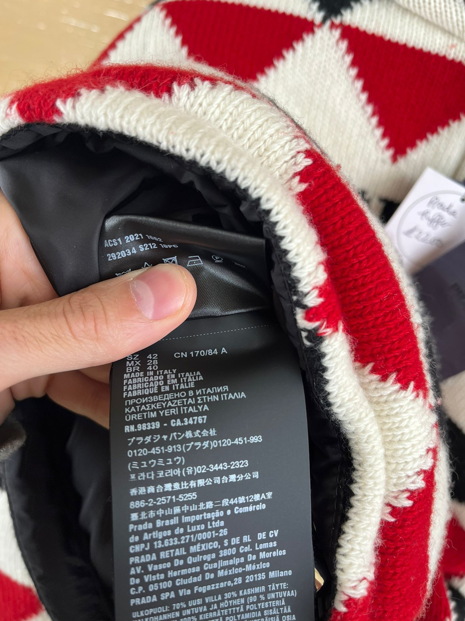 Prada o1rshd1 Blazer Puffa Jacket in Multicolor Size M / US 6-8 / IT 42-44 - 12 Thumbnail