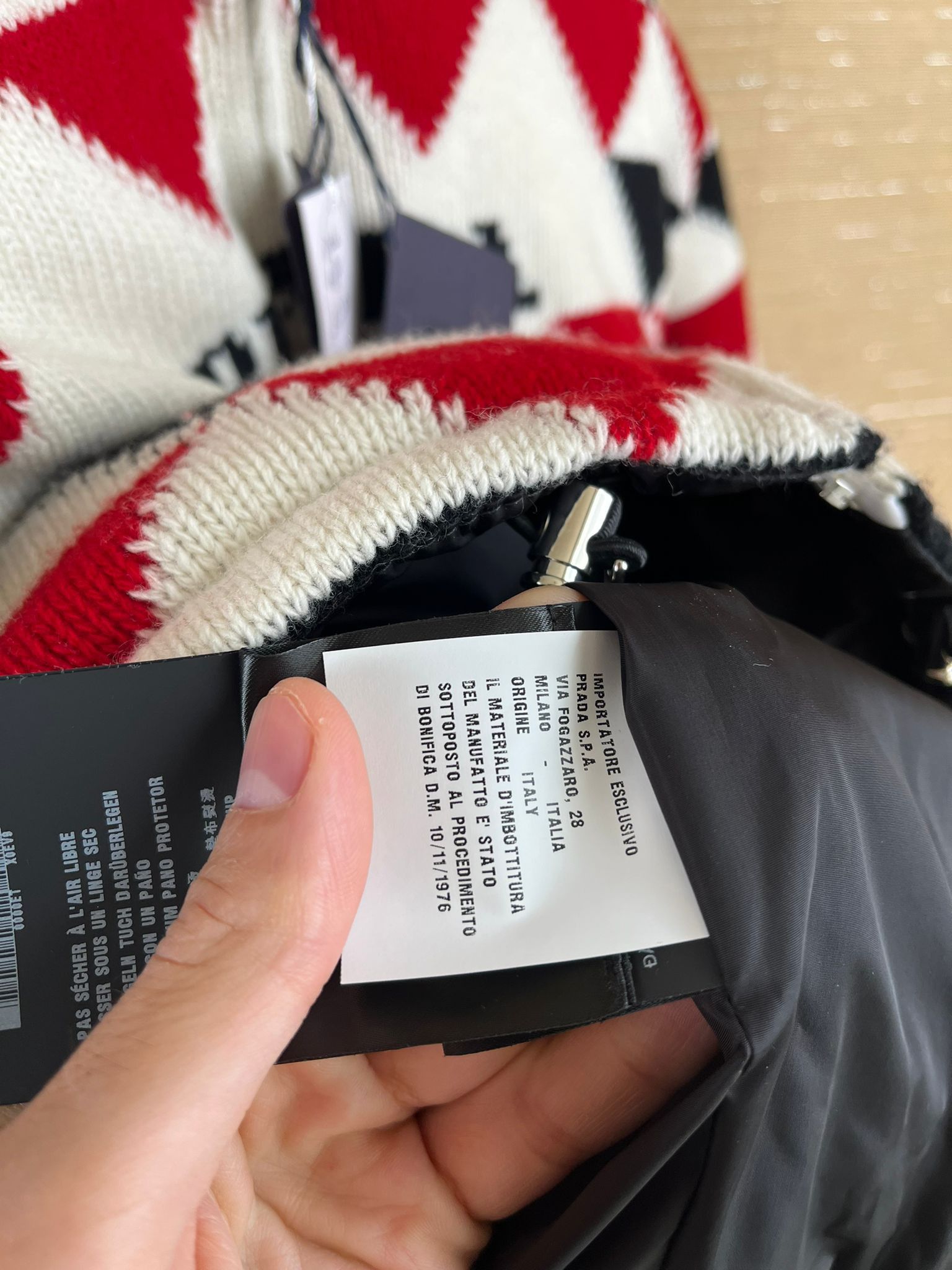 Prada o1rshd1 Blazer Puffa Jacket in Multicolor Size M / US 6-8 / IT 42-44 - 9 Thumbnail