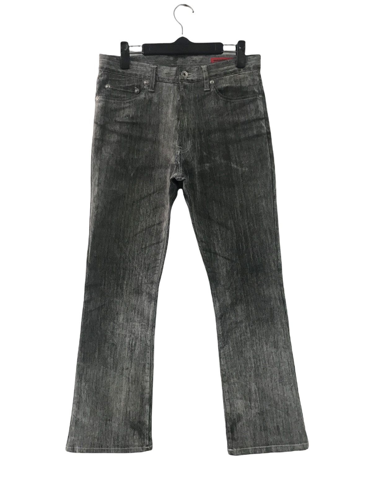 Japanese Brand Semantic Design Gray Faded Distressed Denim Jeans Size US 30 / EU 46 - 1 Thumbnail