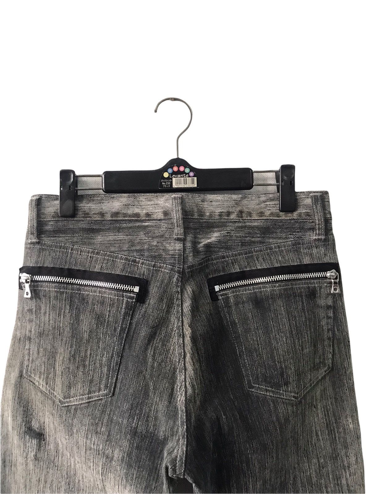 Japanese Brand Semantic Design Gray Faded Distressed Denim Jeans Size US 30 / EU 46 - 7 Thumbnail