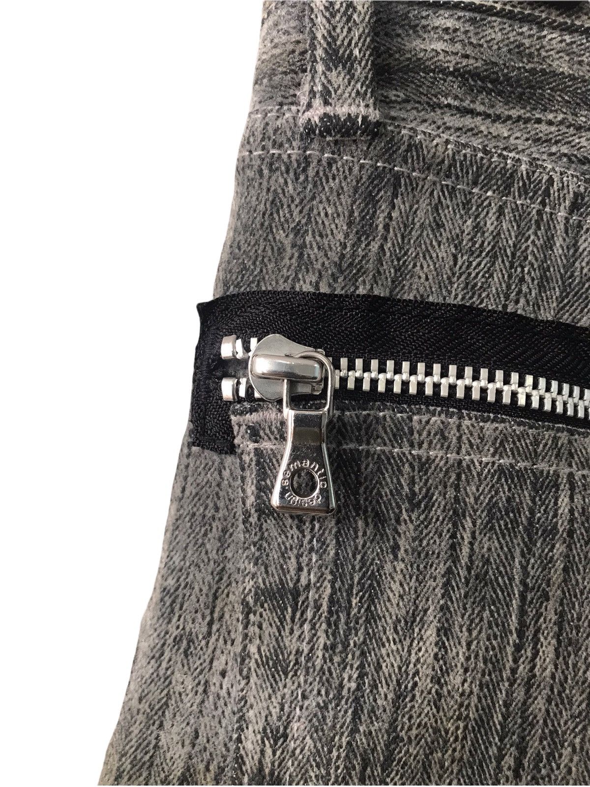 Japanese Brand Semantic Design Gray Faded Distressed Denim Jeans Size US 30 / EU 46 - 8 Thumbnail