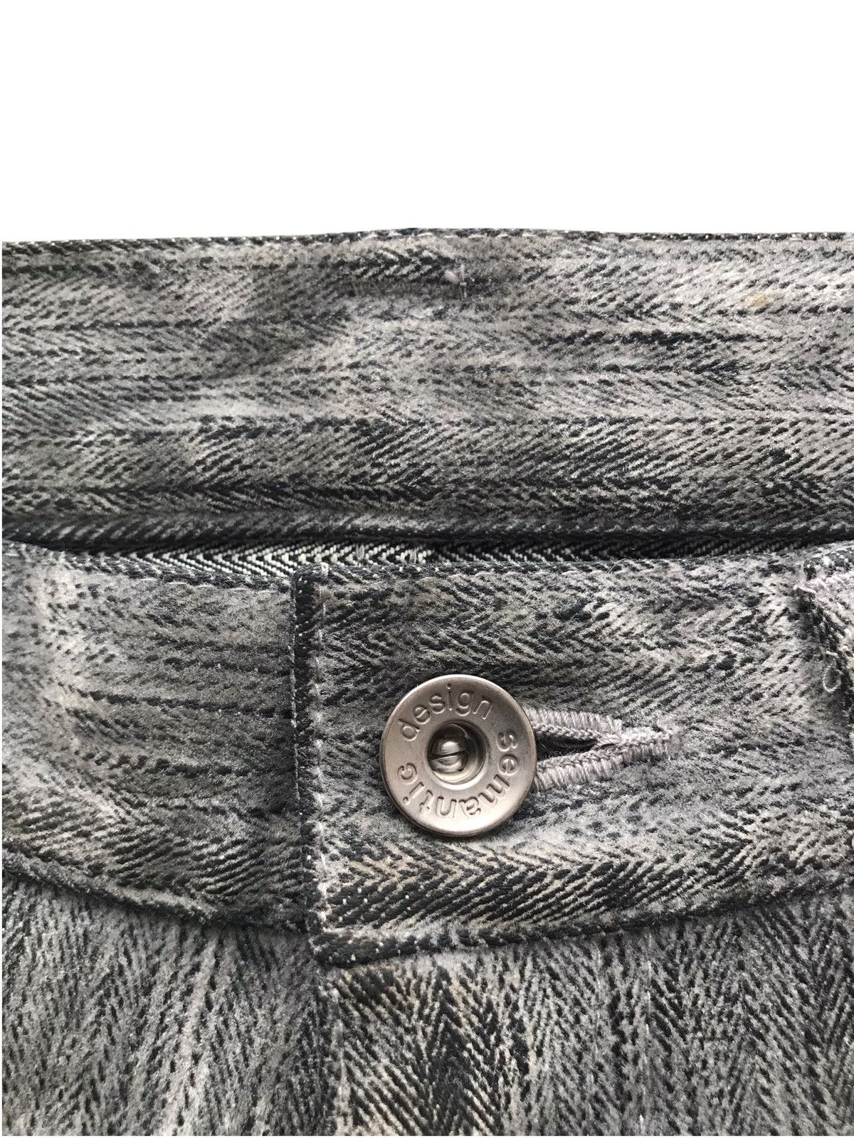 Japanese Brand Semantic Design Gray Faded Distressed Denim Jeans Size US 30 / EU 46 - 12 Thumbnail