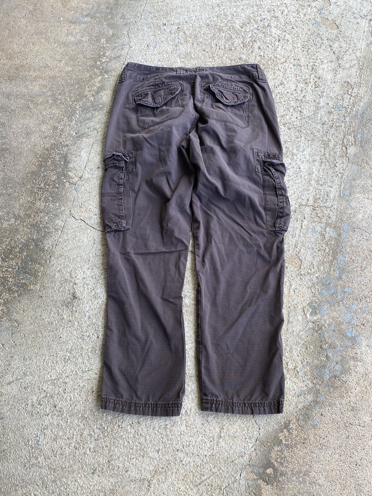 Eddie Bauer × Vintage Vintage Y2K Eddie Bauer Brown Cargo Pants Size 28" / US 6 / IT 42 - 5 Thumbnail