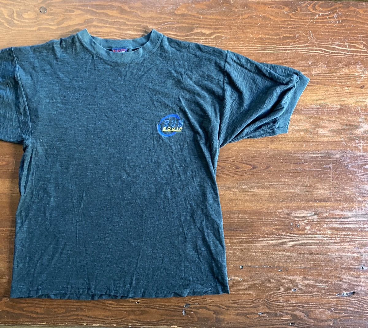 B.U.M Equipment × Vintage Vintage 90’s BUM Equipment Ringer Tee Shirt Size US L / EU 52-54 / 3 - 1 Thumbnail