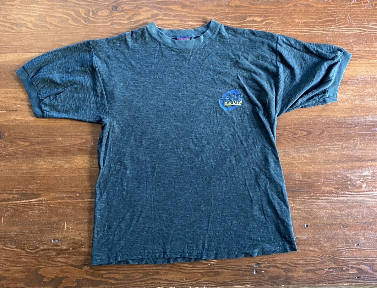B.U.M Equipment × Vintage Vintage 90’s BUM Equipment Ringer Tee Shirt Size US L / EU 52-54 / 3 - 2 Thumbnail