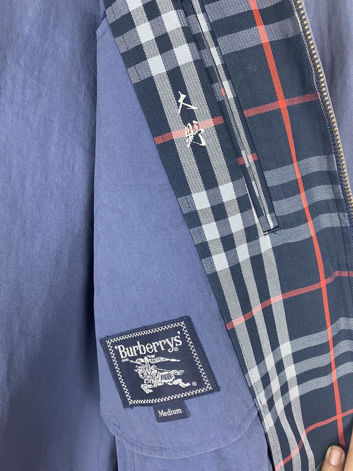 Burberry Vintage Burberry’s Zipper Casual Jacket Size US M / EU 48-50 / 2 - 9 Thumbnail