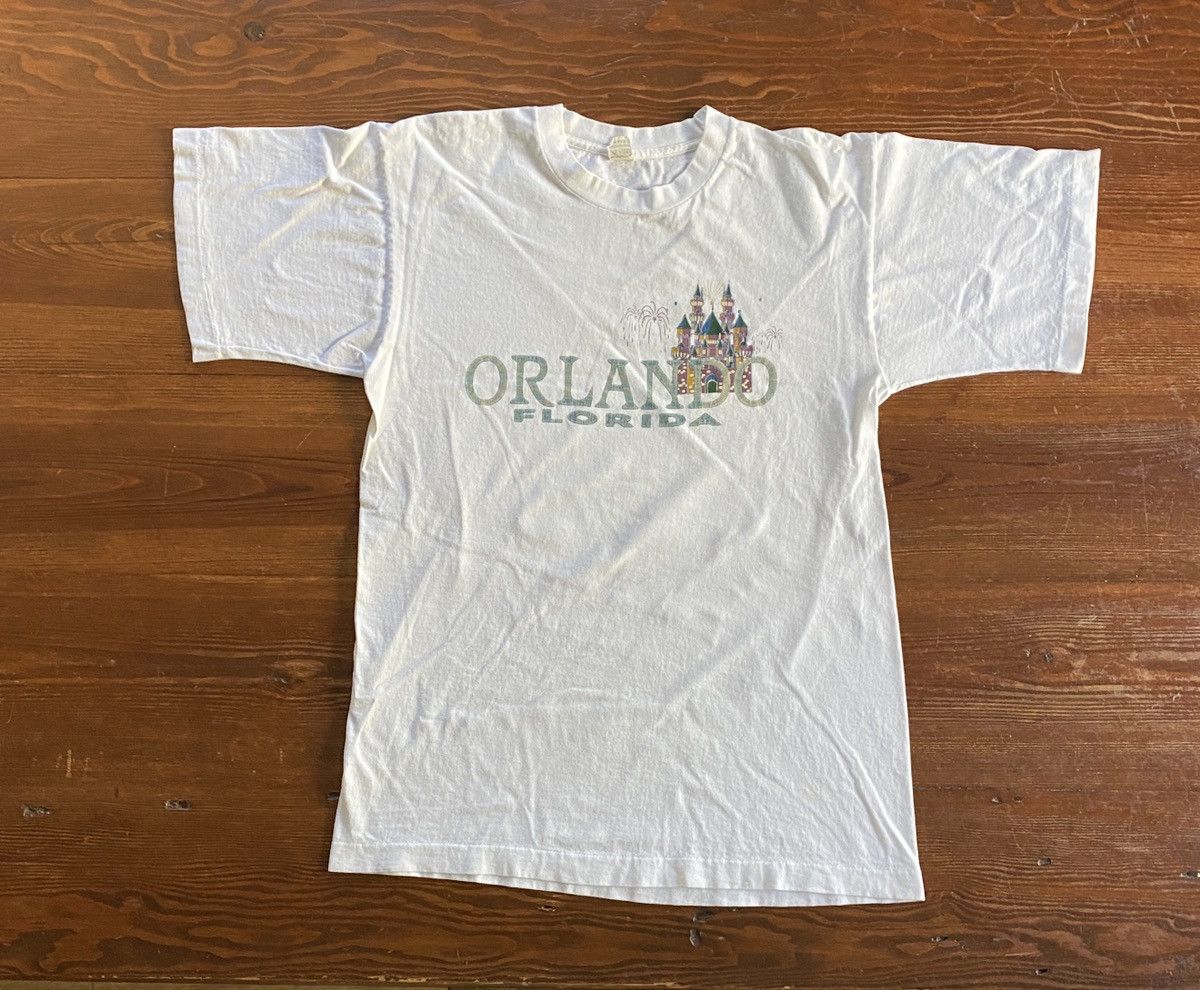 Disney Vintage 80’s Orlando Magic Kingdom Single Stitch Tee Size US M / EU 48-50 / 2 - 1 Thumbnail