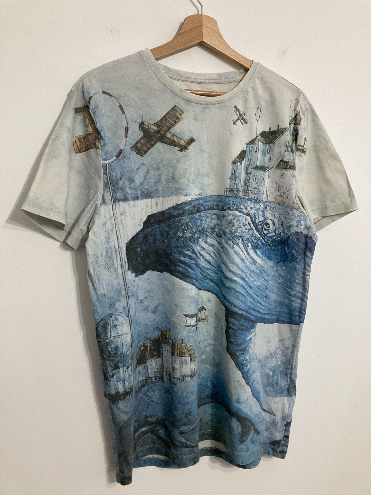 Vintage Vintage Graphic Full Print T-shirt Retro Skate Art Size US M / EU 48-50 / 2 - 2 Thumbnail