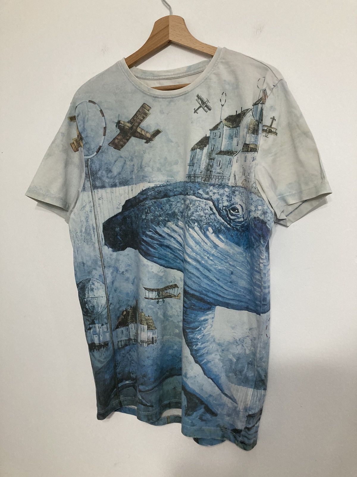 Vintage Vintage Graphic Full Print T-shirt Retro Skate Art Size US M / EU 48-50 / 2 - 5 Thumbnail