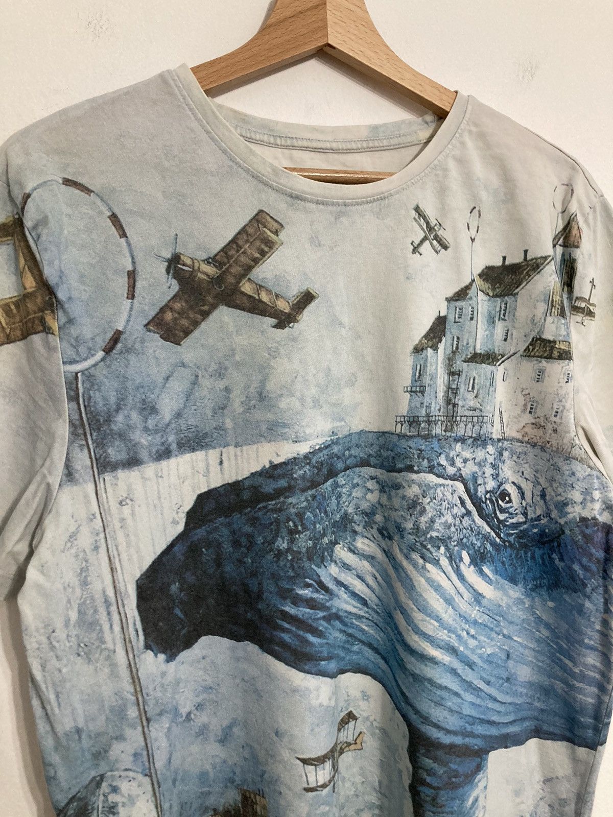 Vintage Vintage Graphic Full Print T-shirt Retro Skate Art Size US M / EU 48-50 / 2 - 4 Thumbnail