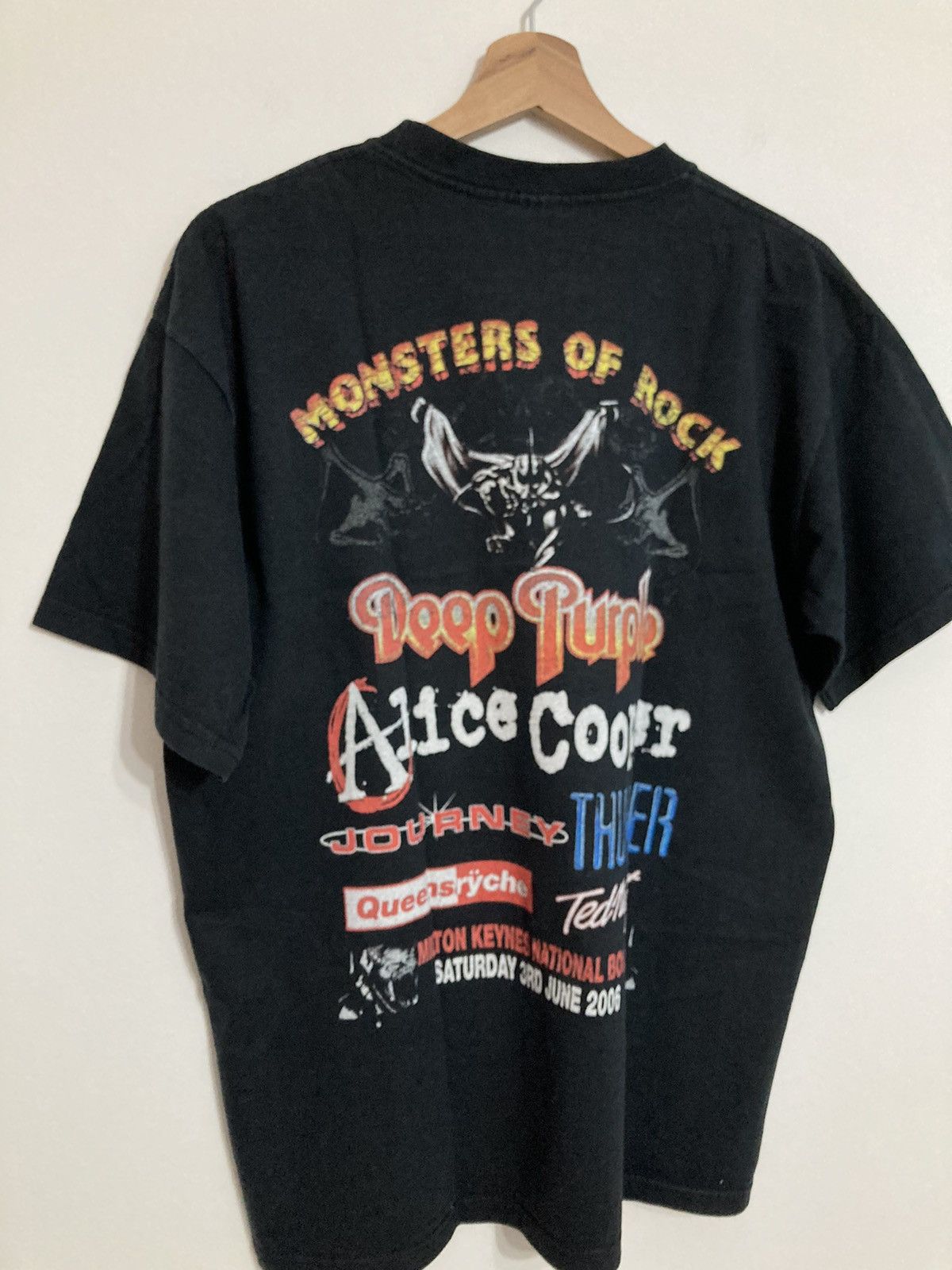 Vintage Monster Of Rock Vintage T-shirt Deep Purple Alice Cooper Size US M / EU 48-50 / 2 - 4 Thumbnail
