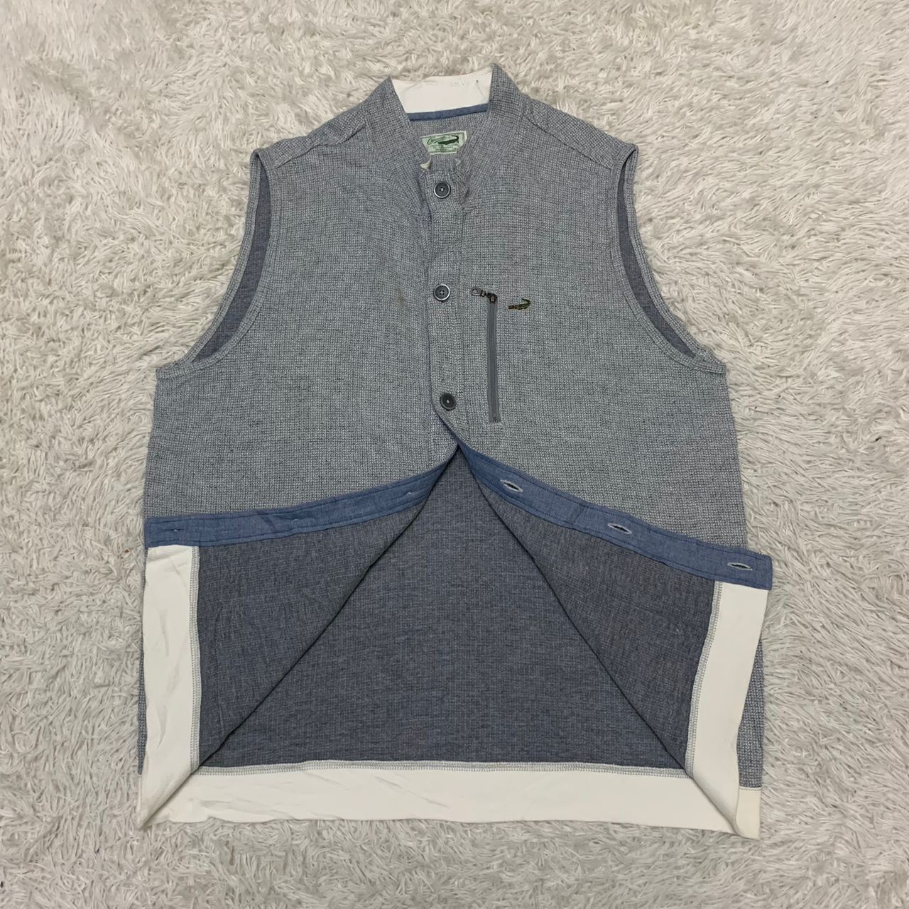 Japanese Brand Vintage crocodile vest Size US L / EU 52-54 / 3 - 3 Thumbnail