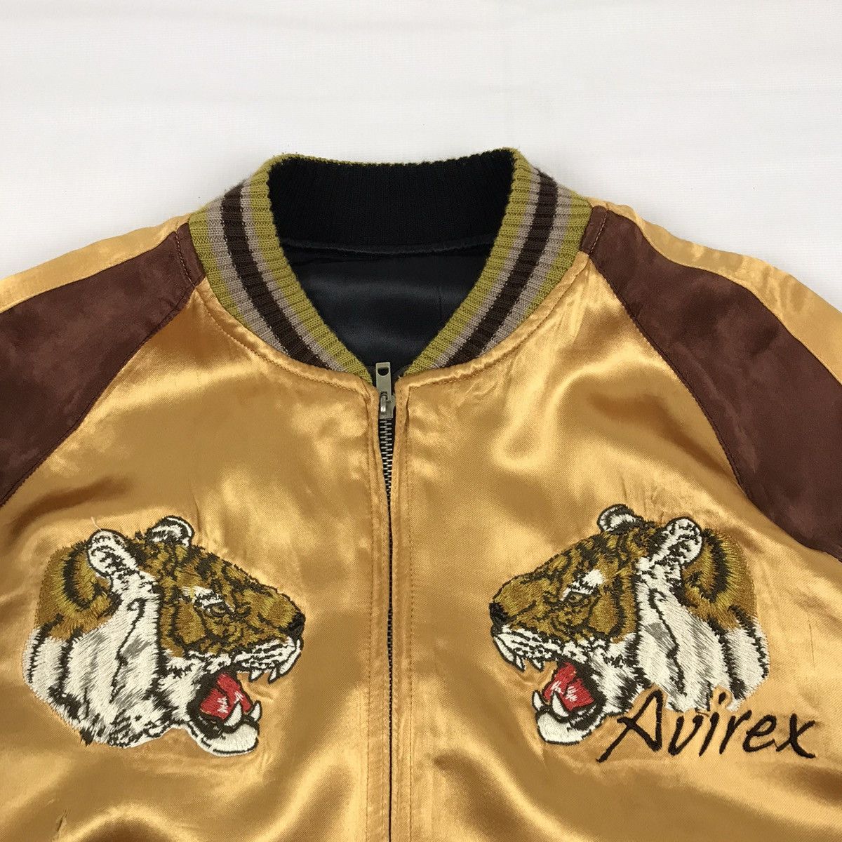 Avirex × Japanese Brand JAPANESE TRADITIONAL SUKAJAN AVIREX rayon reversible jacket Size US M / EU 48-50 / 2 - 5 Thumbnail