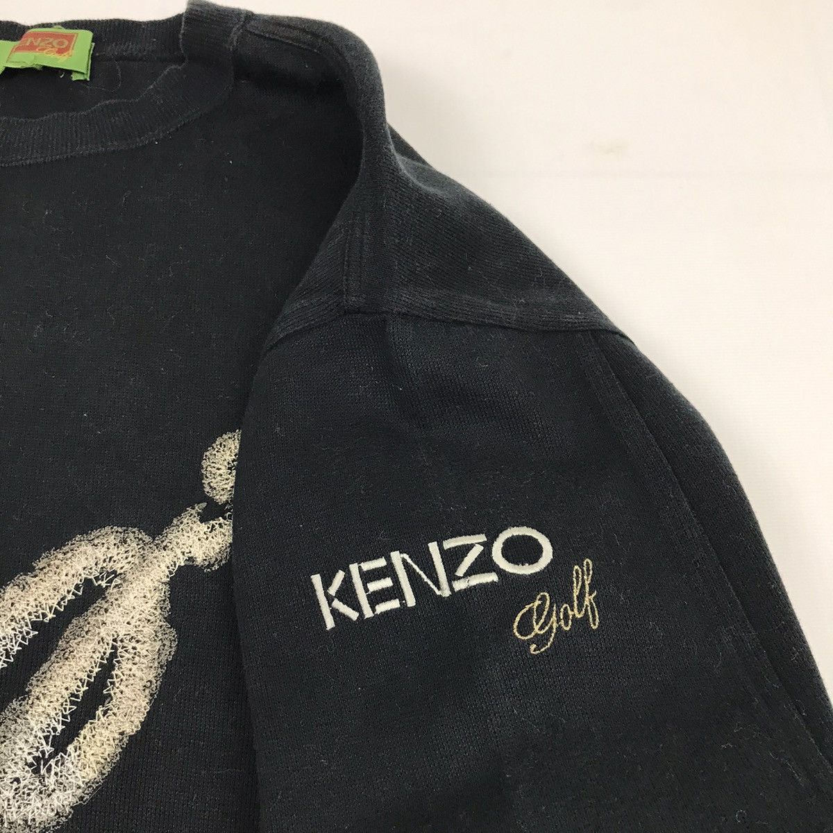 Kenzo × Vintage Vintage KENZO embroidery logo crewneck sweatshirt Size US M / EU 48-50 / 2 - 4 Thumbnail