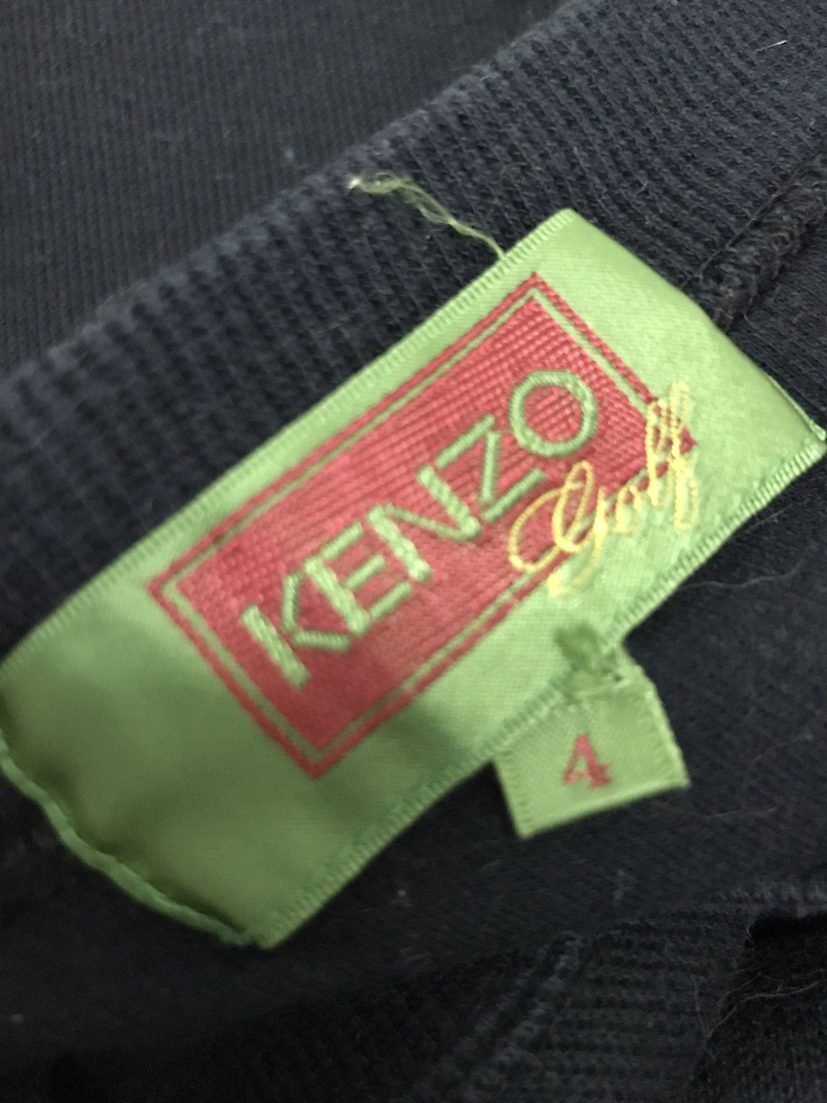 Kenzo × Vintage Vintage KENZO embroidery logo crewneck sweatshirt Size US M / EU 48-50 / 2 - 6 Thumbnail