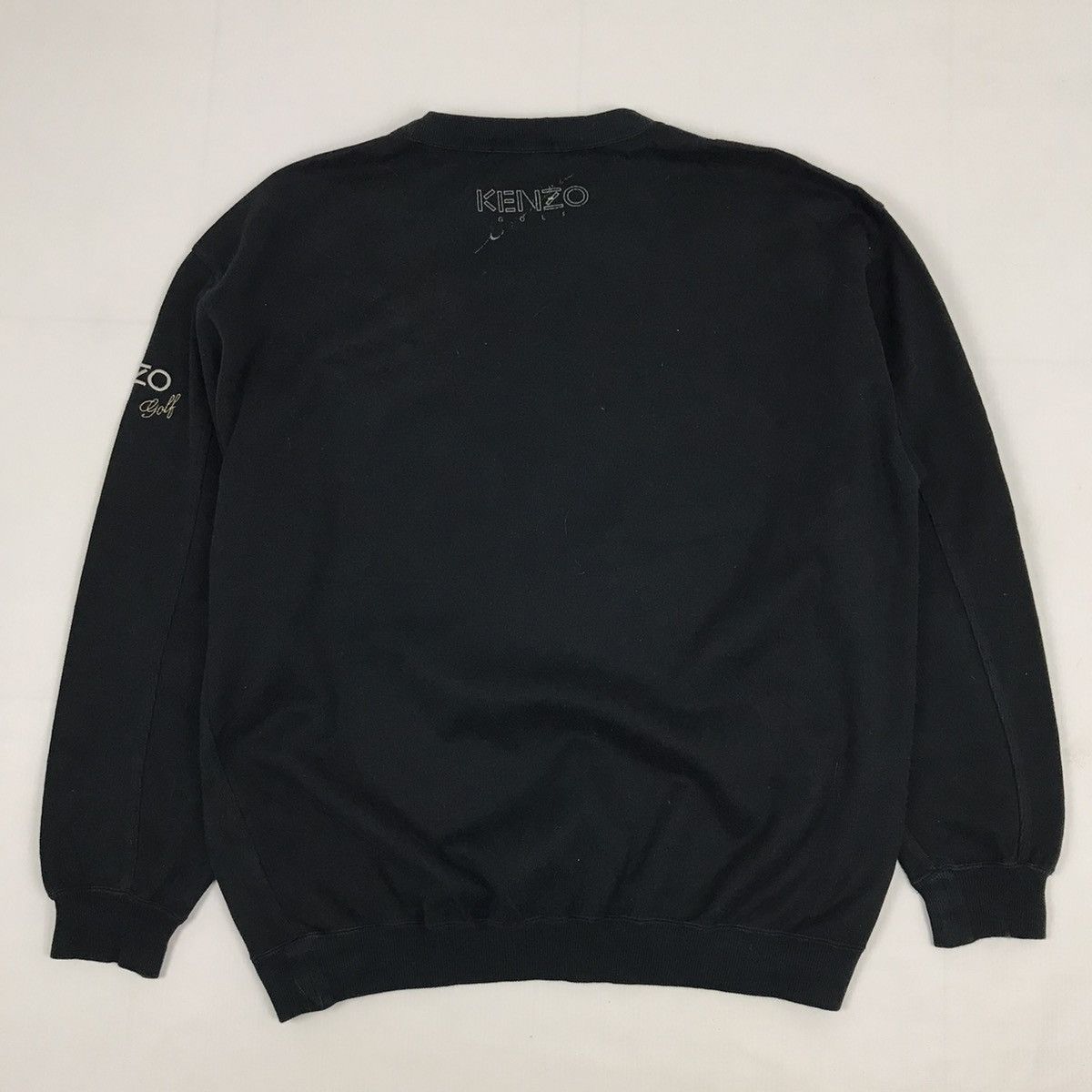Kenzo × Vintage Vintage KENZO embroidery logo crewneck sweatshirt Size US M / EU 48-50 / 2 - 2 Thumbnail