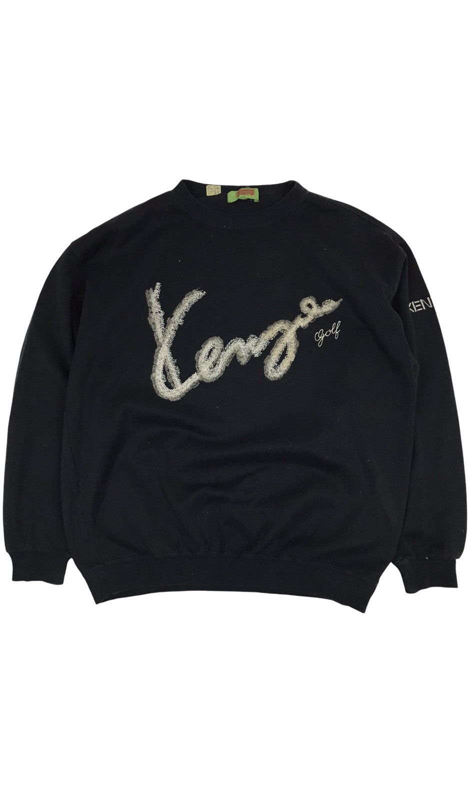 Kenzo × Vintage Vintage KENZO embroidery logo crewneck sweatshirt Size US M / EU 48-50 / 2 - 1 Thumbnail