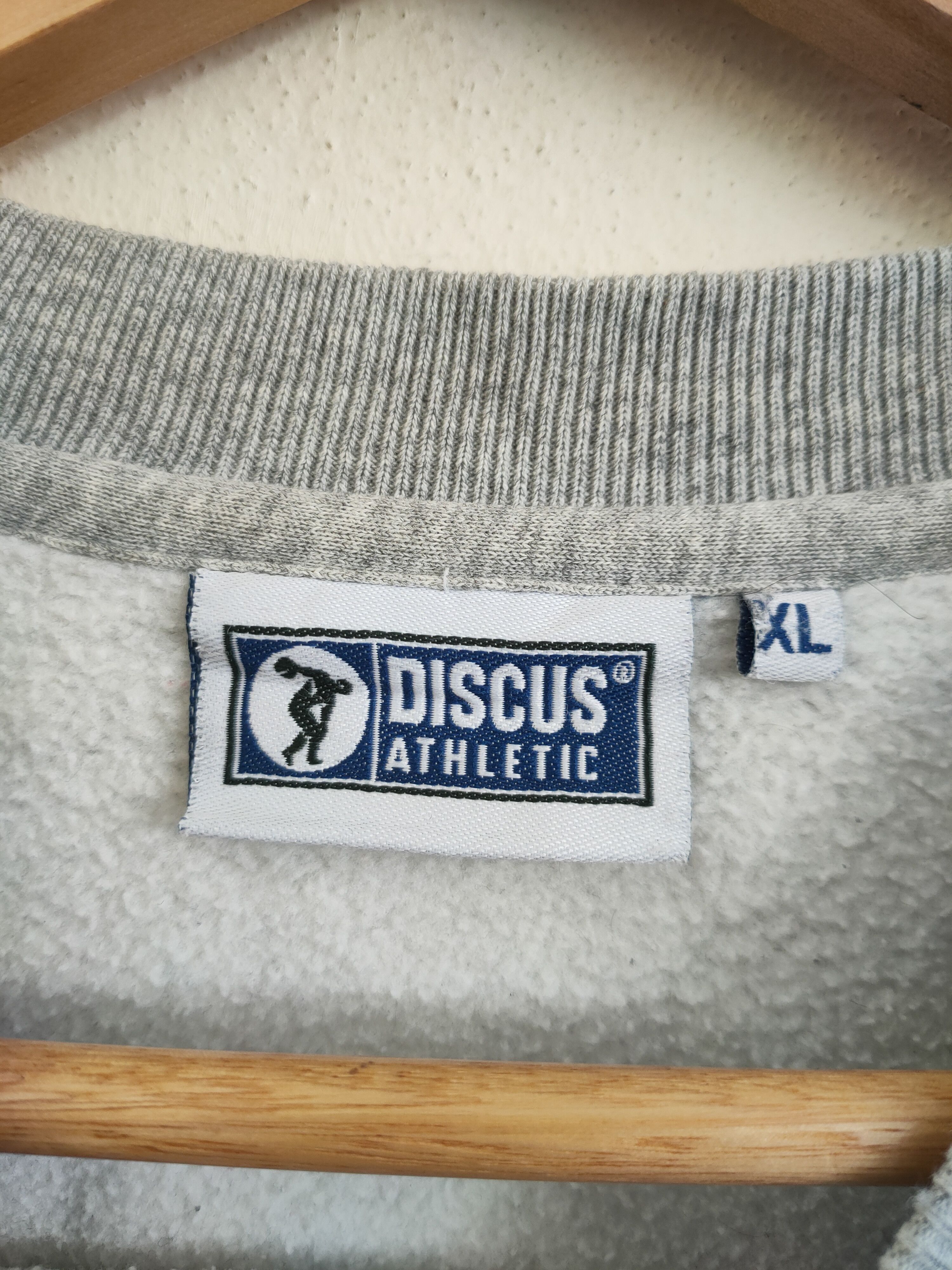 Japanese Brand × Vintage Vintage Discuss Athletic Pullover Sweatshirts Size US L / EU 52-54 / 3 - 8 Thumbnail
