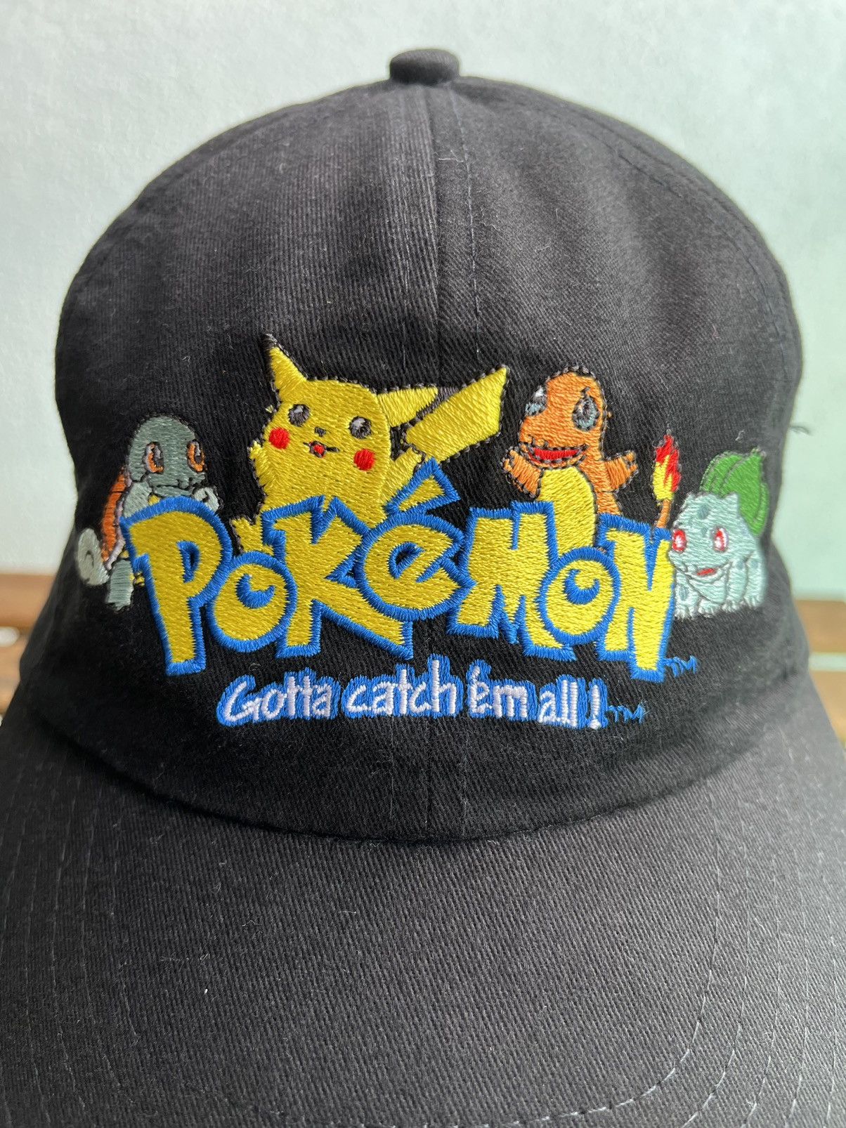 Cartoon Network Pokemon By Nintendo Hats Caps Vintage Adult Size💥 Size ONE SIZE - 2 Thumbnail