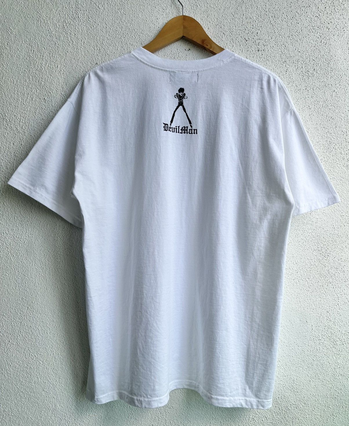 Anime VINTAGE DEVILMAN ANIME TEE NEW OLD STOCK💥MEGA RARE Size US L / EU 52-54 / 3 - 4 Thumbnail