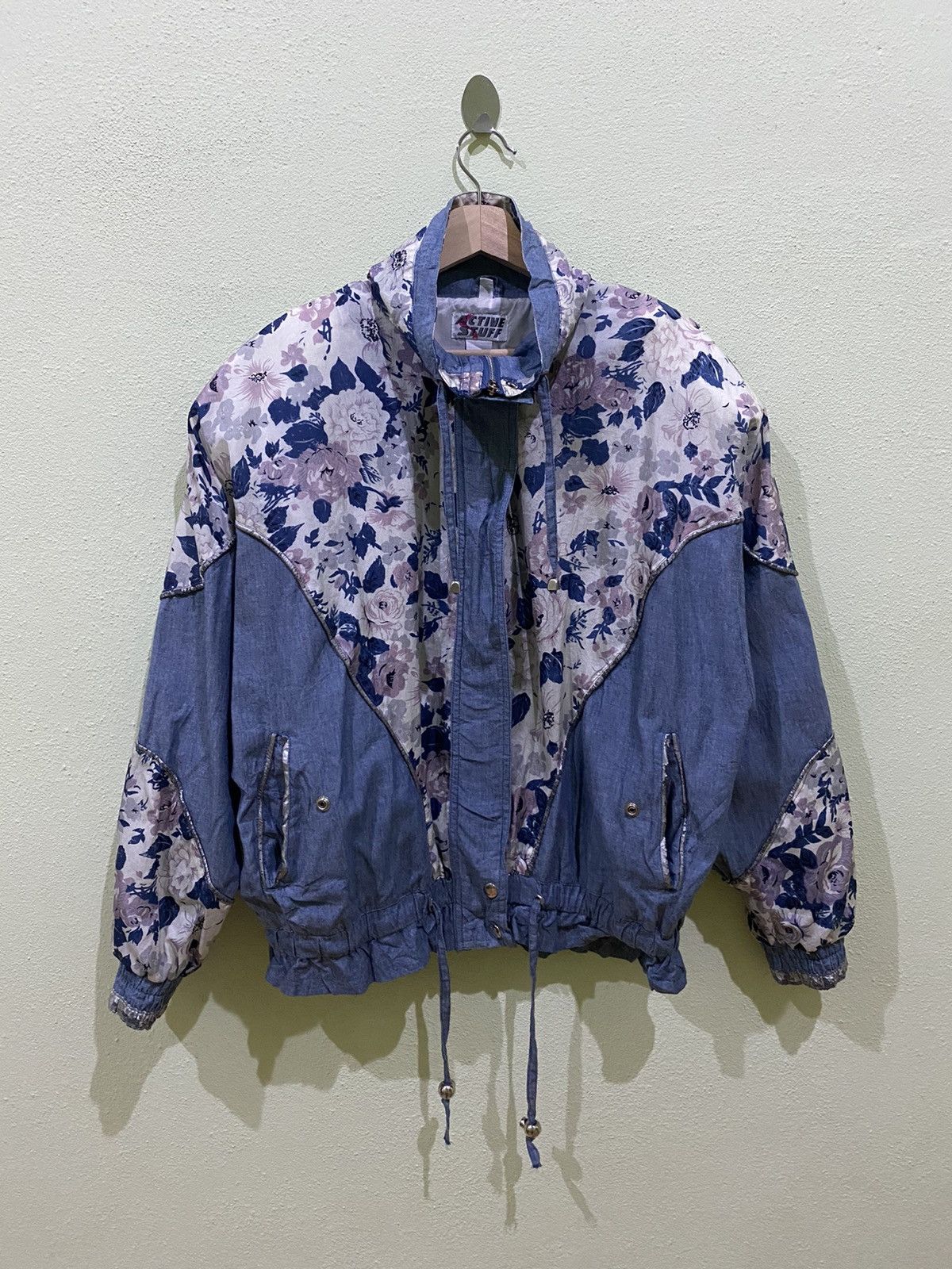 Sports Specialties Active Stuff Floral Design Bomber Jacket Style Size US M / EU 48-50 / 2 - 2 Thumbnail