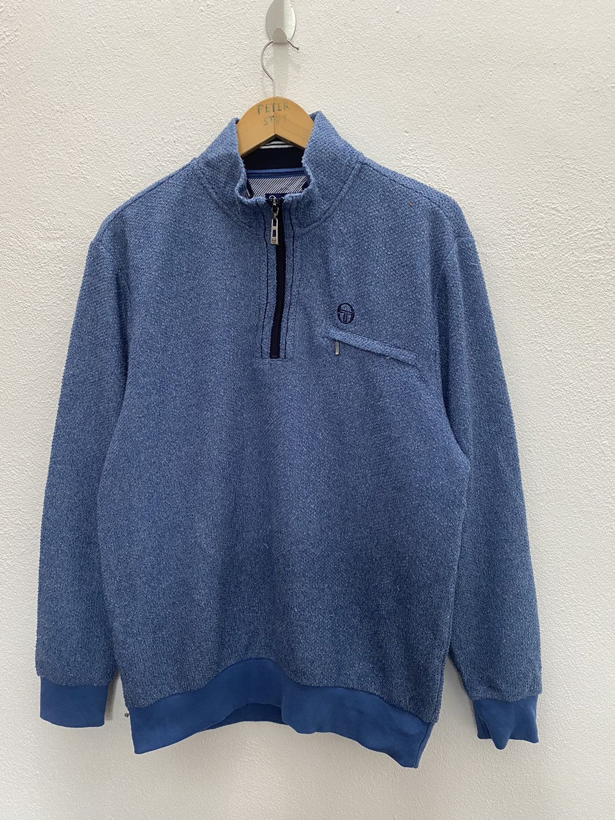 Sergio Tacchini Sergio Tacchini Fleece Sweater Size US L / EU 52-54 / 3 - 2 Thumbnail