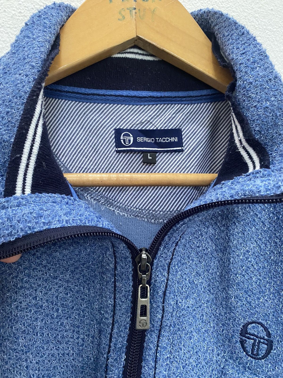 Sergio Tacchini Sergio Tacchini Fleece Sweater Size US L / EU 52-54 / 3 - 8 Thumbnail