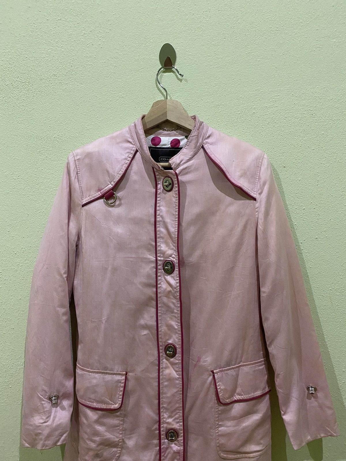 Coach × Designer COACH LEATHERWEAR LONG JACKET Size US S / EU 44-46 / 1 - 3 Thumbnail