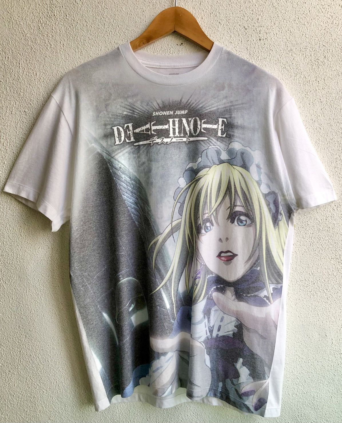 Vintage RARE DEATH NOTE MISA AMANE ANIME TEE WAIFU All Over Print | Grailed