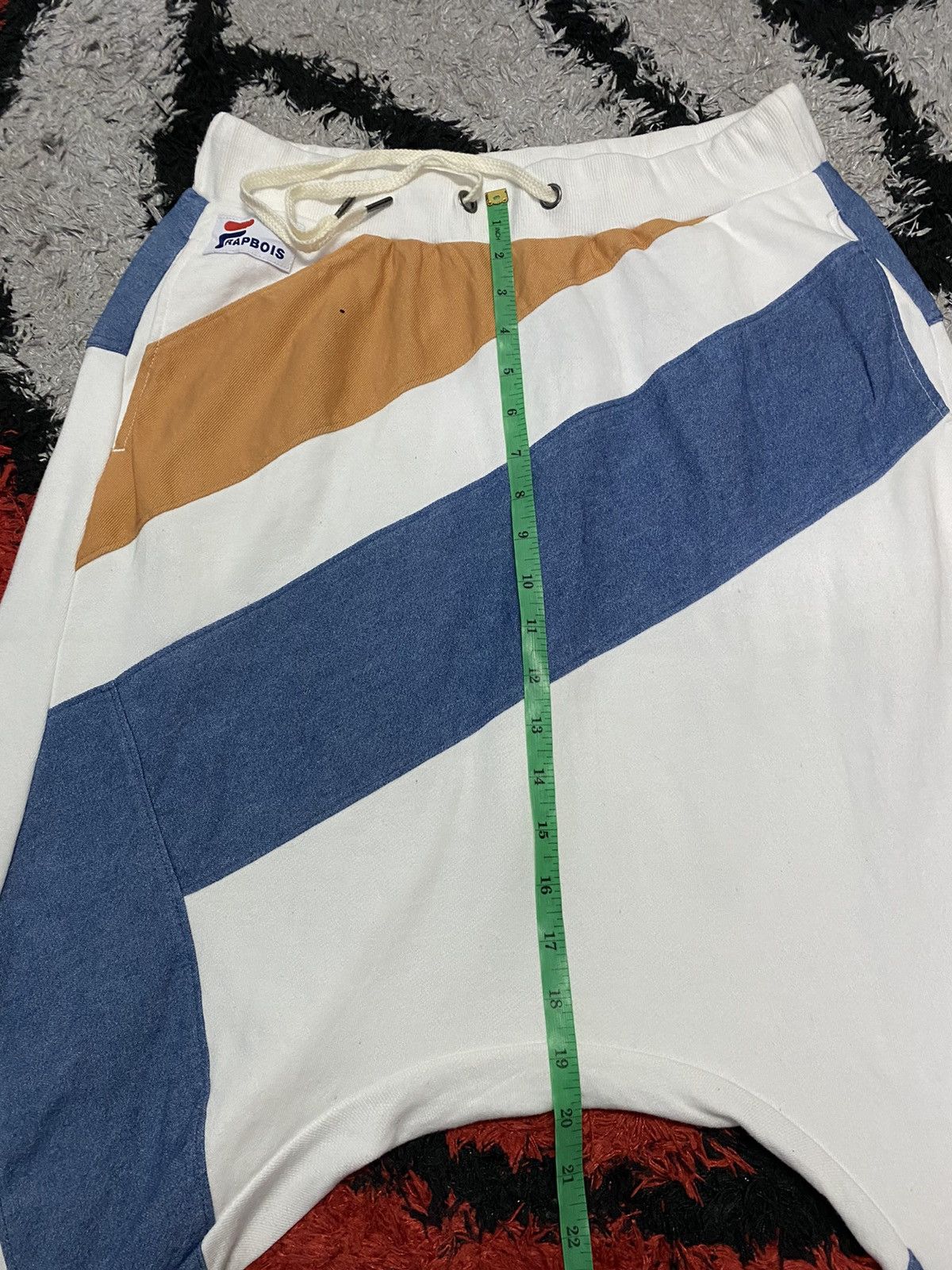 Fila FILA x FRAPBOIS Big logo Baggy Big Crotch Jogger Casual Pant Size US 32 / EU 48 - 16 Thumbnail