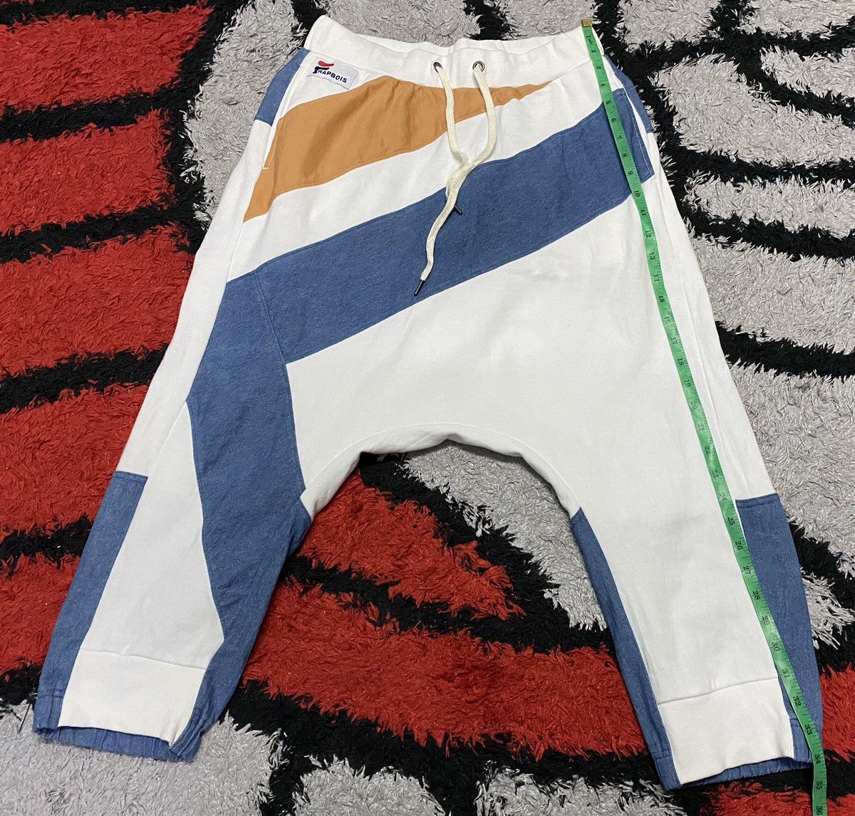 Fila FILA x FRAPBOIS Big logo Baggy Big Crotch Jogger Casual Pant Size US 32 / EU 48 - 15 Thumbnail