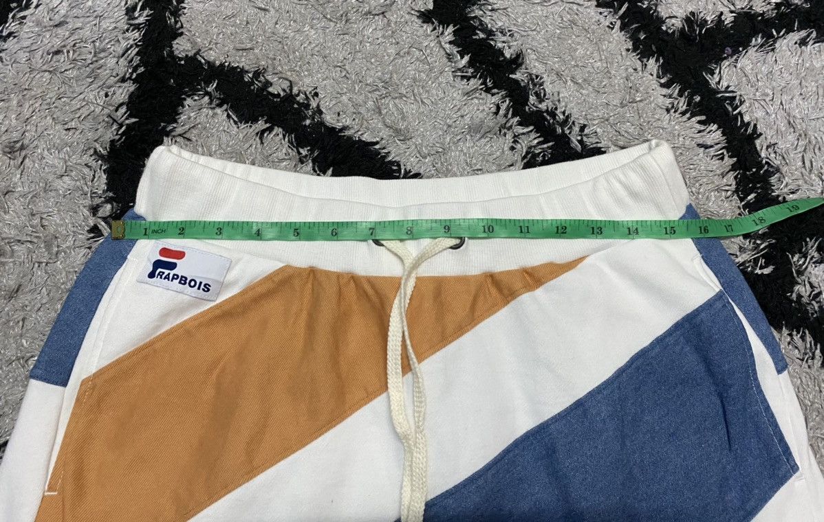 Fila FILA x FRAPBOIS Big logo Baggy Big Crotch Jogger Casual Pant Size US 32 / EU 48 - 14 Thumbnail